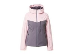 Dámská outdoorová bunda H4Z21-KUDN002 růžovo-šedá - 4F