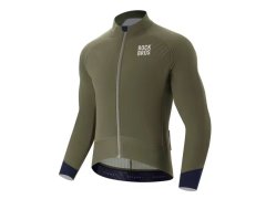 Rockbros YDWT014 zimní dvouvrstvá fleecová cyklistická bunda velikost XL - zelená