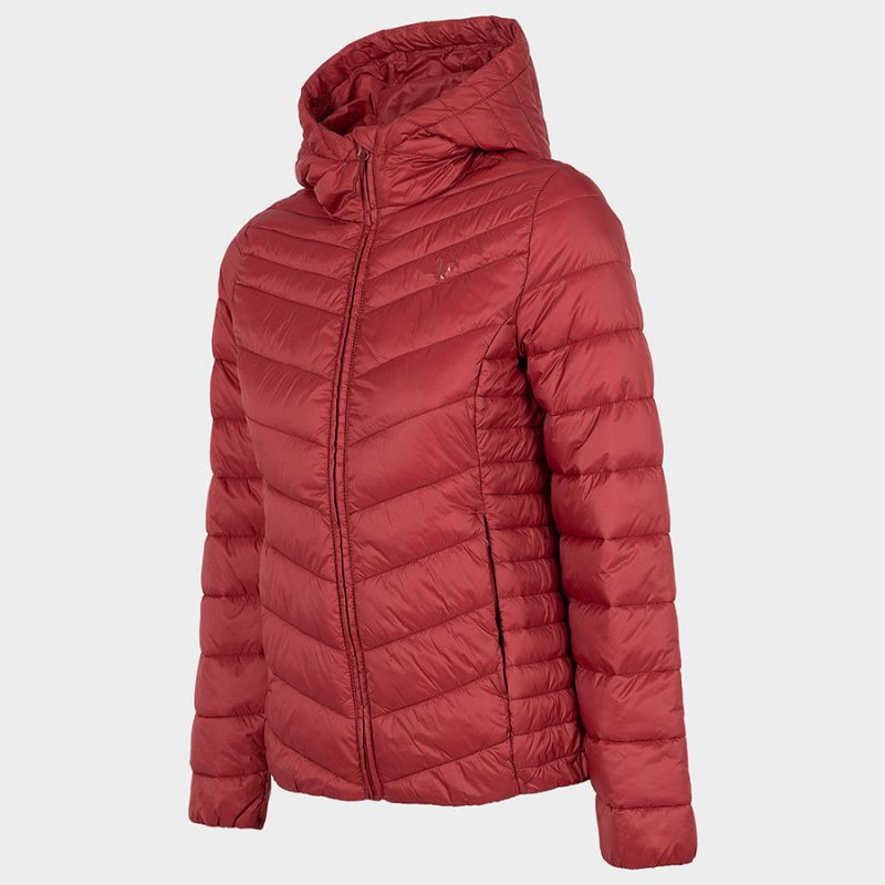 Dámská bunda W H4Z22-KUDP003 61S červená - 4F - Pro ženy bundy a vesty