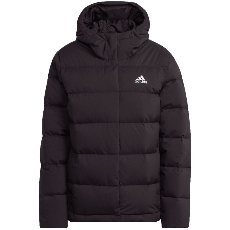 Adidas Helionic Péřová bunda s kapucí W HG8747 - Pro ženy bundy a vesty