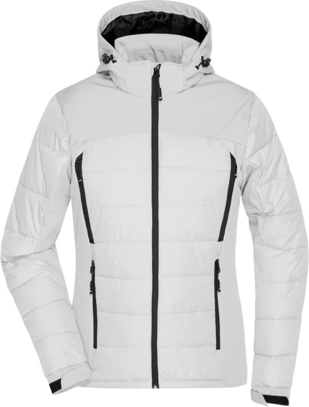 Daiber JN 1049 Dámská outdoorová hybridní bunda 02.1049 white - Pro ženy bundy a&nbsp;vesty