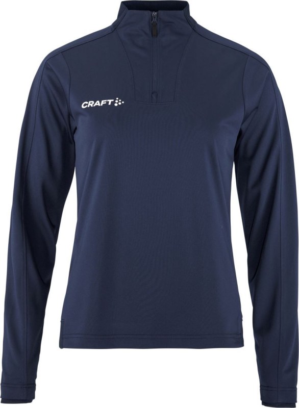 Craft Teamwear Evolve 2.0 Half Zip W Dámská tréninková bunda s&nbsp;1/4 zipem 82.4761 navy - Pro ženy bundy a&nbsp;vesty