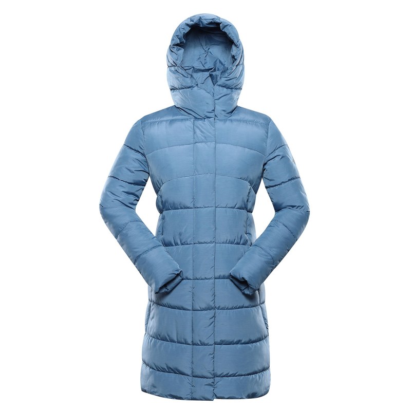 Dámský hi-therm kabát ALPINE PRO EDORA vallarta blue - Pro ženy bundy a vesty