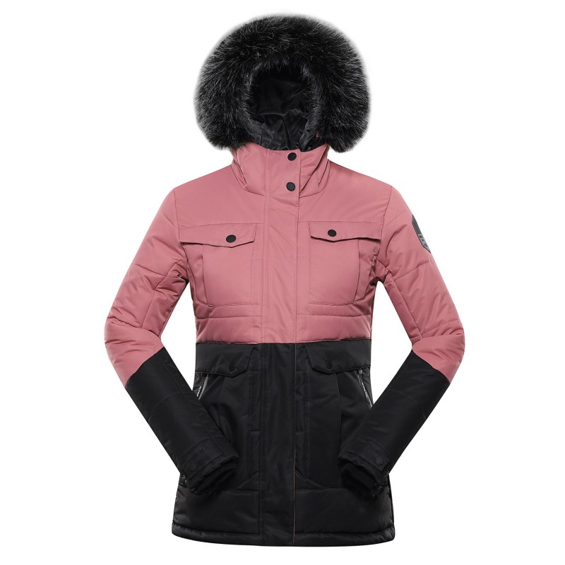 Dámská bunda s membránou ptx ALPINE PRO EGYPA dusty rose - Pro ženy bundy a vesty