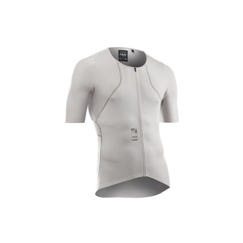 Cyklistické tričko NORTHWAVE Extreme Rock Jersey, šedé - Pro ženy cyklistické dresy