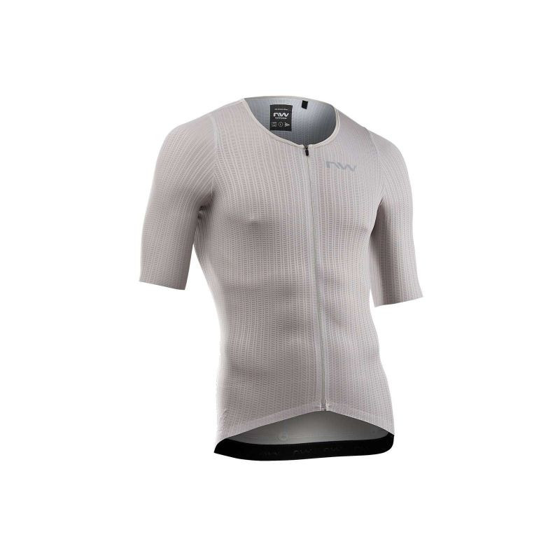 Cyklistické tričko NORTHWAVE Extreme Ultra Light Jersey, šedé - Pro ženy cyklistické dresy