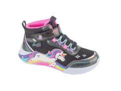 Skechers S-Lights: Unicorn Chaser – Jumping Magic 303302L-BKMT Černé 28 7724299