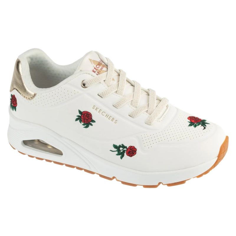 Skechers Uno – Champagne and Roses 177862-WRD bílé 36 - Pro ženy dámské boty sportovní