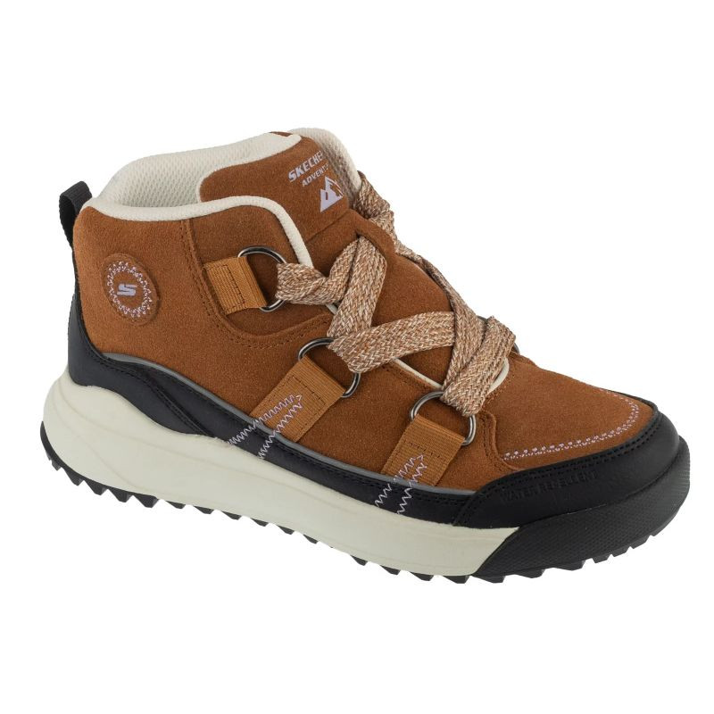 Skechers Yana – Collins Landing 180320-WTBK hnědé 36 - Pro ženy dámské boty sportovní