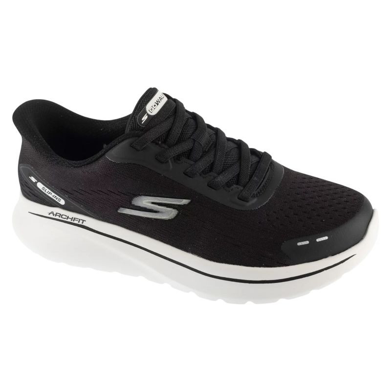 Skechers Go Walk Arch Fit N-Joy 217075-BKW Černé 41