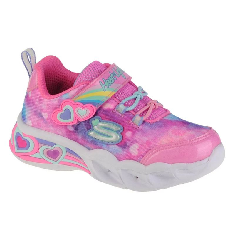 Skechers Sweetheart Lights – Lovely Dreams 302663N-PKLV Růžové 21