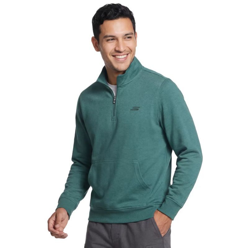 Skechers Weekend Easy 1/4 Zip LT269-STOL zelené L - Pro ženy dámské boty sportovní