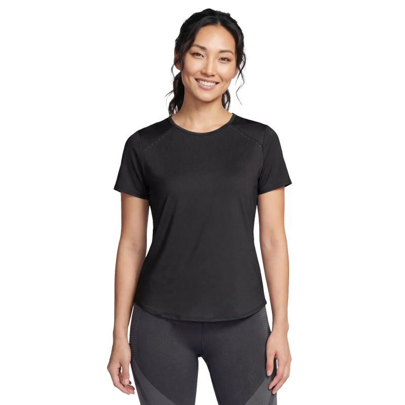 Skechers Stride Performance Tee TP162-BLK Černé L