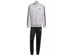 Tepláková souprava adidas Sportswear Basic se třemi pruhy a&nbsp;francouzským froté M JI8876