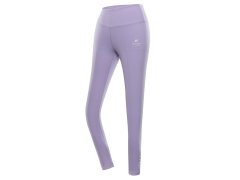 Dámské rychleschnoucí legíny ALPINE PRO LENCA pastel lilac