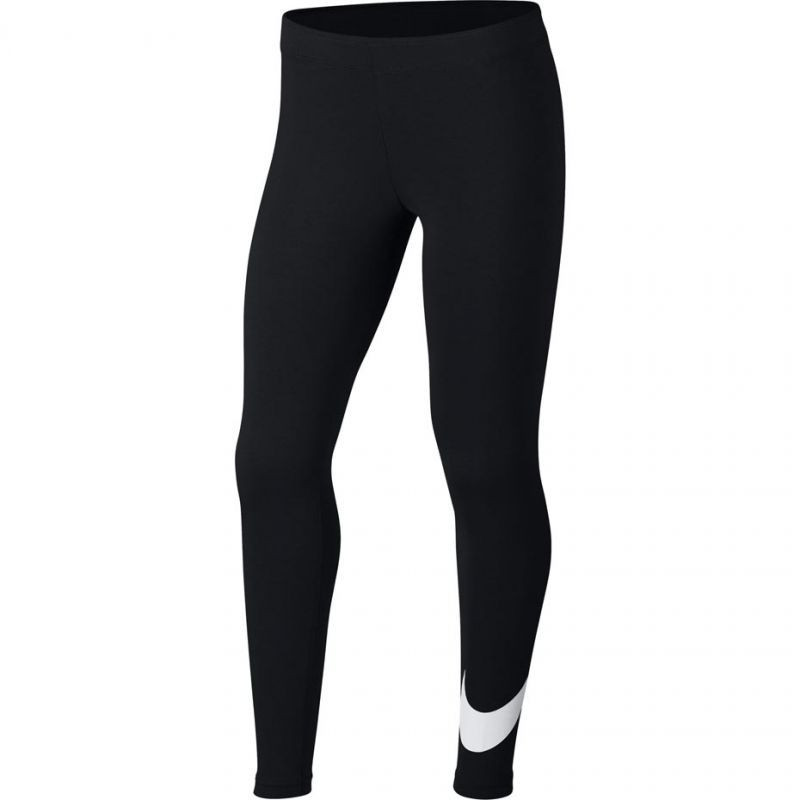 Dámské legíny G NSW Favotites SWSH Tight Jr AR4076 010 černá - Nike - Pro ženy kalhoty