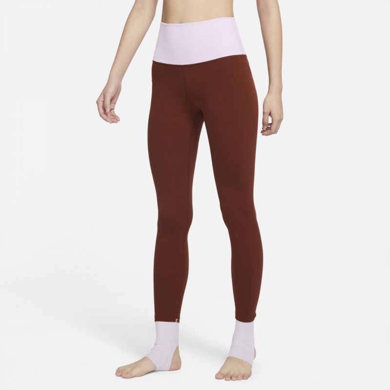 Dámské kalhoty na jógu Dri-FIT Luxe W DM6996-217 - Nike - Pro ženy kalhoty