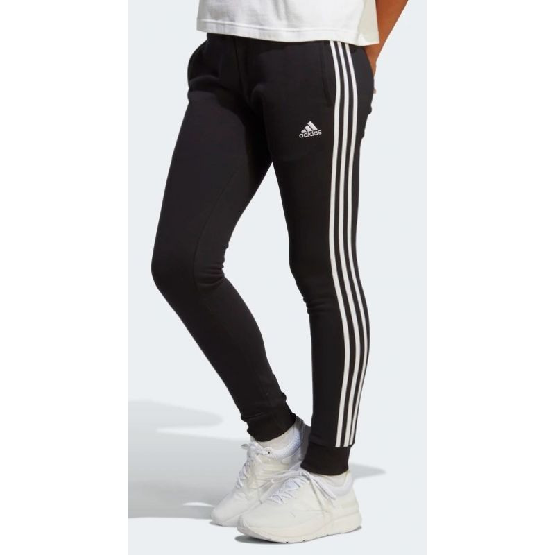 Dámské tričko Essentials 3 Stripes French Terry Cuffed W IC8770 - Adidas - Pro ženy kalhoty