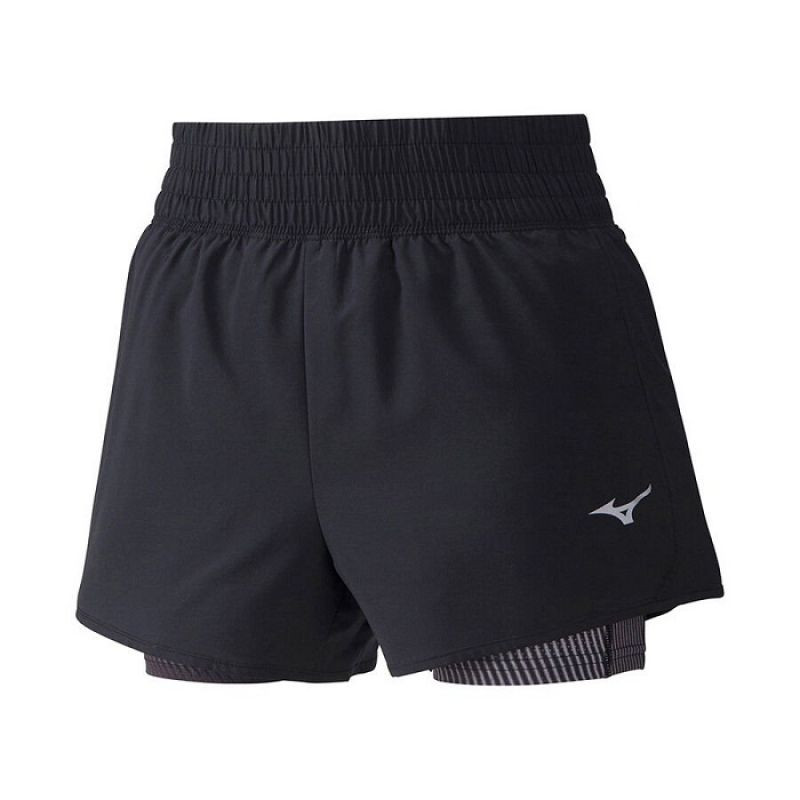 Mizuno Šortky 4.5 2v1 Short W J2GB030109 - Pro ženy kraťasy