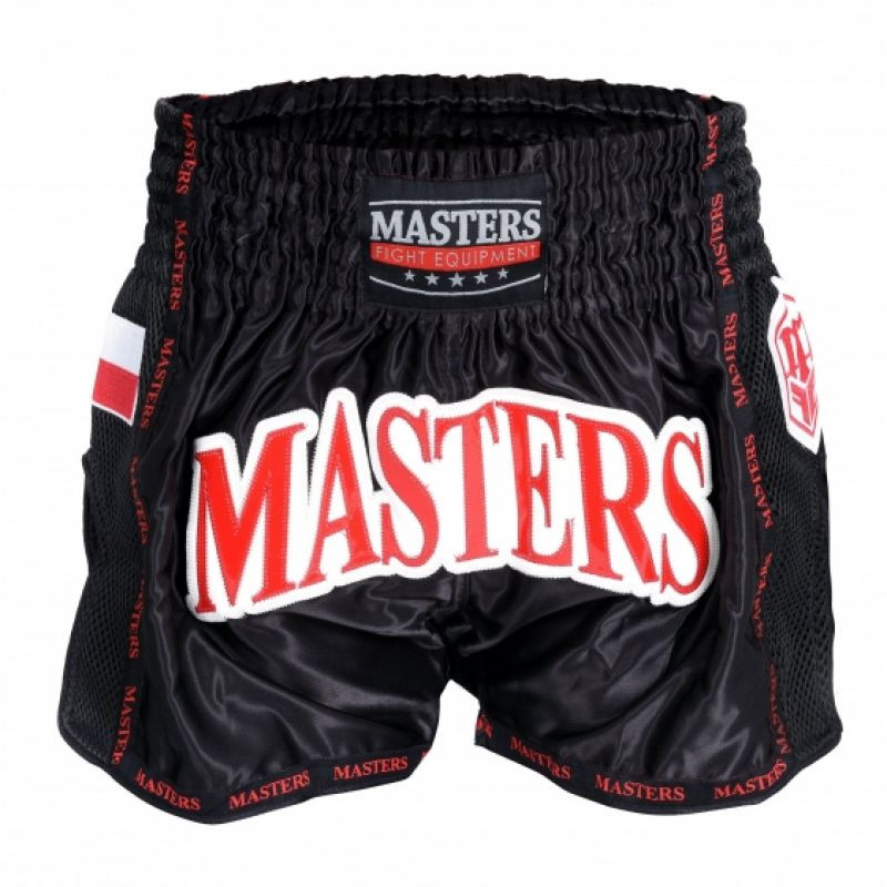 Sportovní šortky MASTERS ST-12 černé (ZMĚNA CENY)