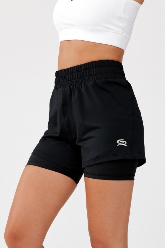 Rough Radical Shorts Pi Shorts Black - Pro ženy kraťasy