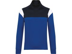 Kariban ProAct PA 387 Tréninková mikina s 1/4 zipem 20.P387 dark royal blue/navy
