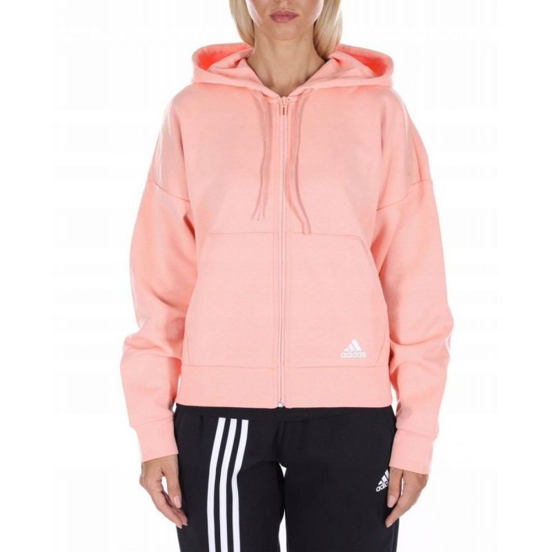 Mikina adidas W Mh 3S Dk Hd W EB3824 - Pro ženy mikiny