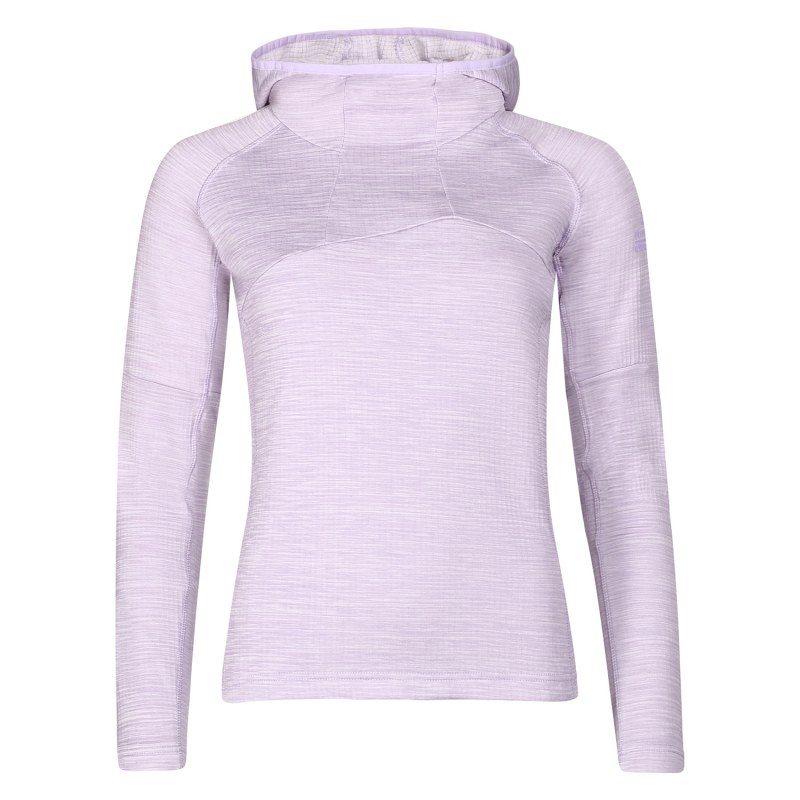 Dámská rychleschnoucí mikina ALPINE PRO GORFA pastel lilac - Pro ženy mikiny