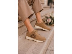 Sportovní boty na platformě model 230613 Step in style