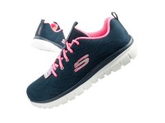 Skechers Graceful-Get dámské sportovní boty pohodlné lehké prodyšné tmavě modré dámské