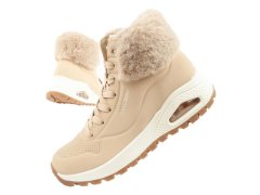 Skechers Uno Rugged dámská sportovní obuv zateplené boty zimní hnědé dámské