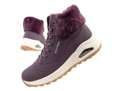 Skechers Uno Rugged dámská sportovní obuv zateplené boty zimní fialové dámské