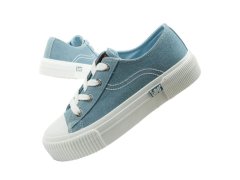 Lee dámské sportovní boty Isla trainers blue platform dámské