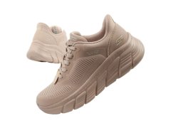 Skechers dámská sportovní obuv Bobs B Flex SLIP-INS beige comfortable dámské