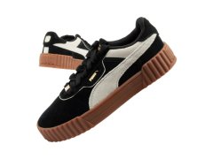 Dámské sportovní boty Puma Carina 3.0 leather black fashionable dámské