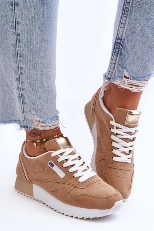 Sportovní obuv BK939 khaki - Step in style