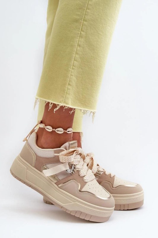 Sportovní boty na platformě model 196356 Step in style