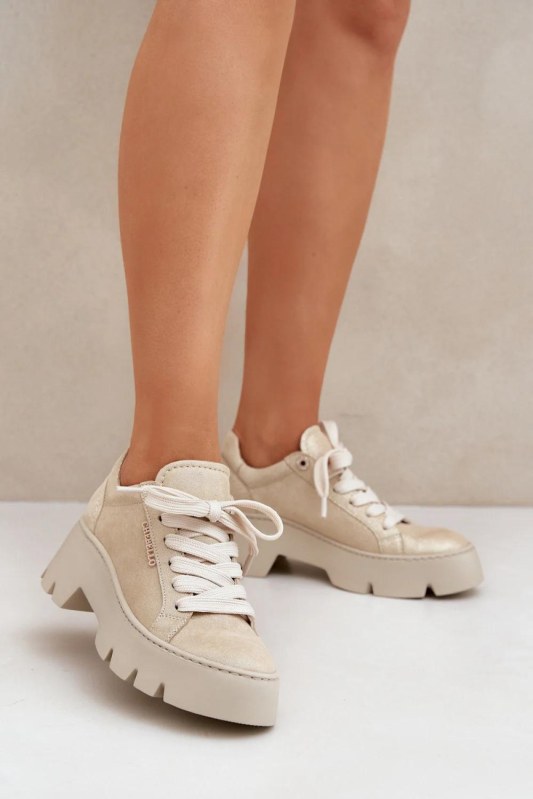 Sportovní boty na platformě model 208346 Step in style