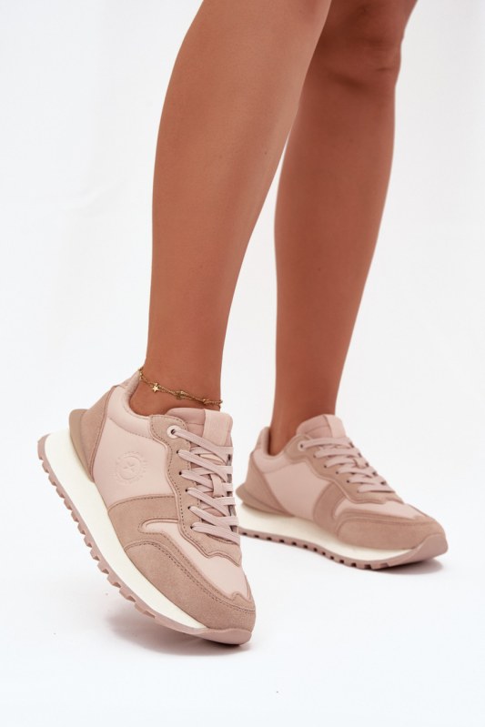 Sportovní boty na platformě model 216435 Step in style