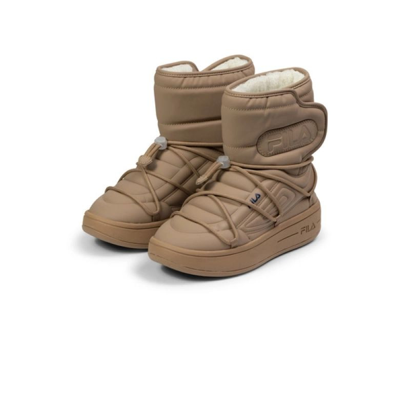 Fila Superbubble Boot zimní boty béžové dámské sportovní zateplené dámské - Pro ženy pro ženy boty