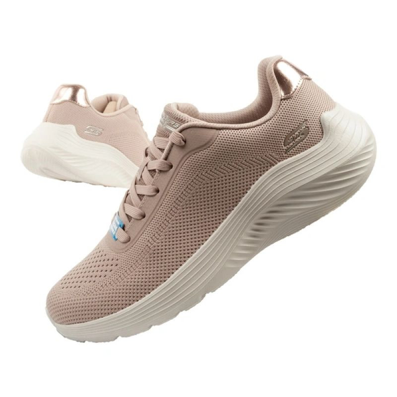 Skechers dámská sportovní obuv Bobs Squad Waves beige lightweight fashionable dámské - Pro ženy pro ženy boty