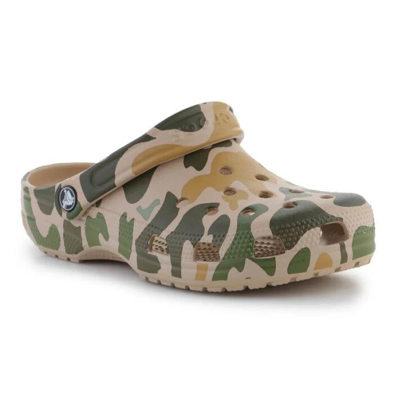 Crocs Classic Printed Camo Clog U 206454-2Y6 Žabky - Pro ženy pro ženy boty