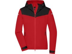 Daiber JN 1179 Dámská outdoorová softshellová bunda 02.1179 light red/black/light red