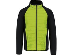Kariban ProAct PA 233 Sportovní hybridní strečová bunda 20.P233 lime/black