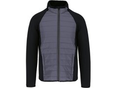 Kariban ProAct PA 233 Sportovní hybridní strečová bunda 20.P233 sporty grey/black