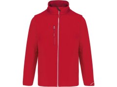 Kariban ProAct PA 323 3-vrstvá softshellová bunda s odep. rukávy 20.P323 sporty red