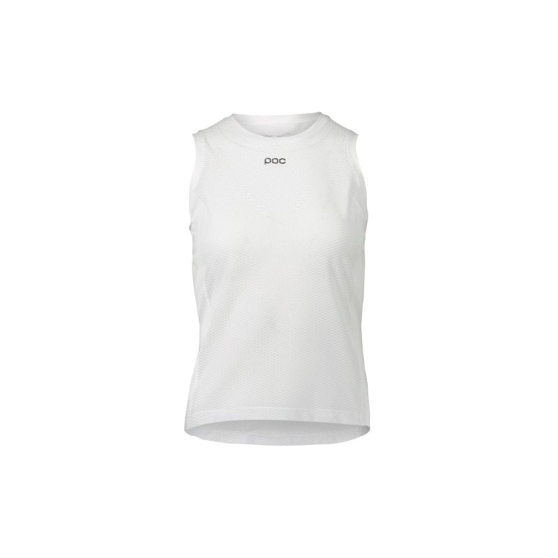 Dámská cyklistická vesta POC W´s Essential Layer Vest, bílá