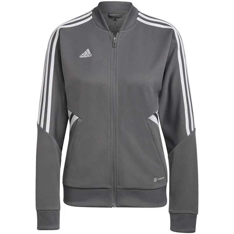 Adidas Condivo 22 W HD2280 mikina s&nbsp;kapucí na zip - Pro ženy pro ženy bundy a&nbsp;vesty