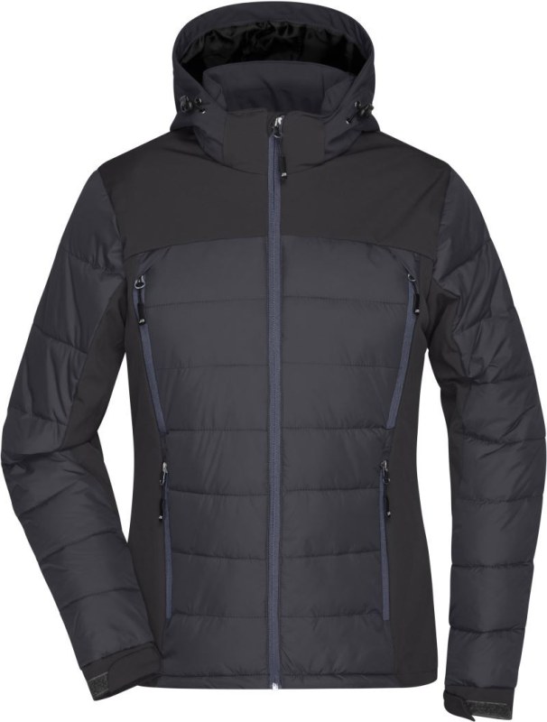 Daiber JN 1049 Dámská outdoorová hybridní bunda 02.1049 black - Pro ženy pro ženy bundy a&nbsp;vesty