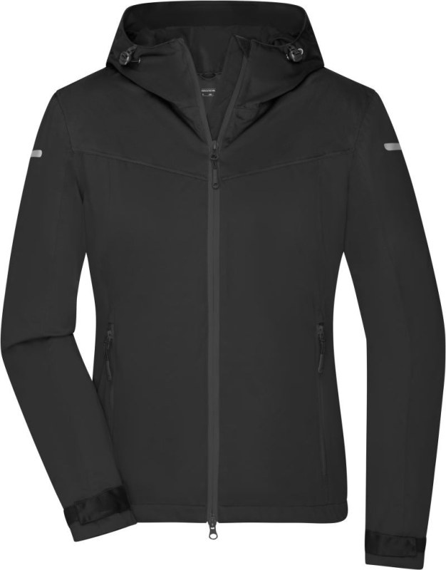 Daiber JN 1179 Dámská outdoorová softshellová bunda 02.1179 black - Pro ženy pro ženy bundy a&nbsp;vesty
